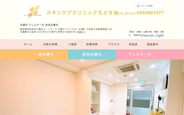 스킨케어 클리닉 치토세다이 - 도쿄도 세타가야구 치토세다이 2-14-7