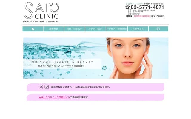 佐藤診所 - 東京都港區六本木7-14-11