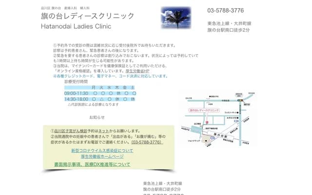 Hatanodai Ladies Clinic