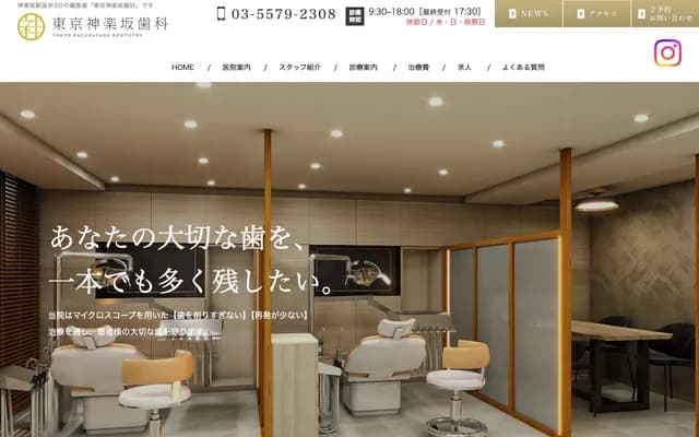 Tokyo Kagurazaka Dental - 6-8-31 Kagurazaka, Shinjuku-ku, Tokyo