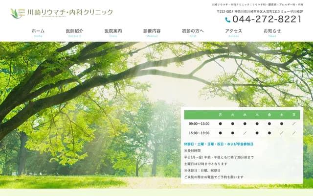 Kawasaki Rheumatology & Internal Medicine Clinic - Muza Kawasaki 222, 1310 Omiyacho, Saiwai-ku, Kawasaki, Kanagawa