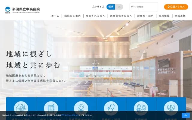 Niigata Prefectural Central Hospital - 205 Shinminamimachi, Joetsu, Niigata