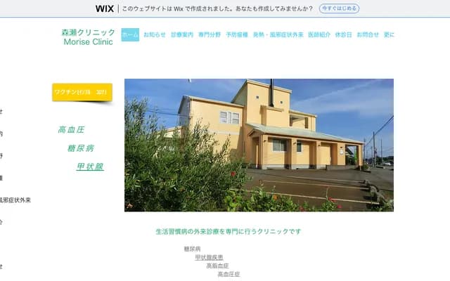 Morise Clinic - 296-7 Shimohyogo, Sakai-cho, Sakai, Fukui