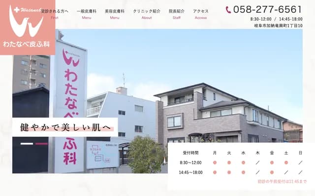 Watanabe Dermatology - 1-10 Kano Ryuko-cho, Gifu, Gifu