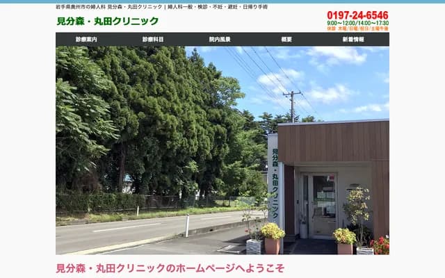 Miwakemori Maruta Clinic - 35-1 Kawakita, Isawa Koyama, Oshu, Iwate