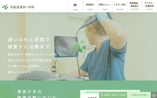 Hashima Dermatology & Internal Medicine - 5-15 Marunouchi, Takehana-cho, Hashima, Gifu