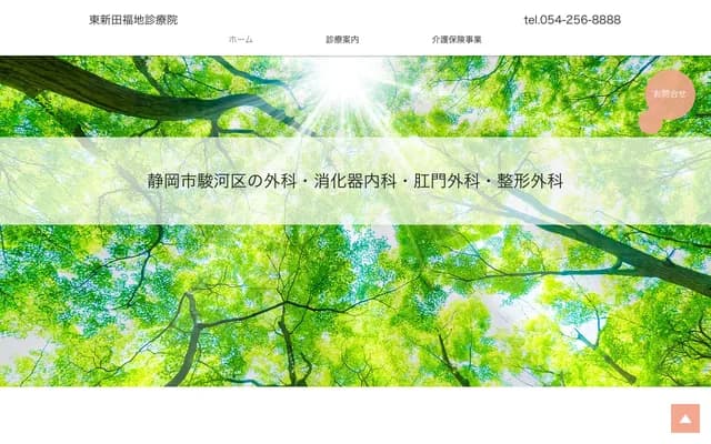 히가시신덴 후쿠치 진료소 - 시즈오카현 시즈오카시 스루가구 히가시신덴 5-16-10