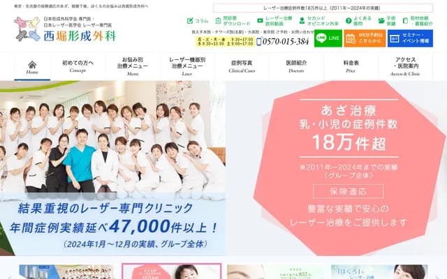 Nishibori Plastic Surgery Main Clinic - 43-7 Shimoyama, Nagakute, Aichi