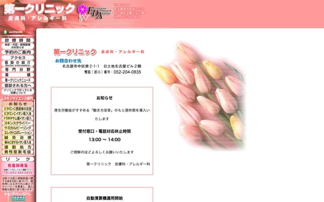 Daiichi Clinic Dermatology & Allergy - 2F Nittochi Nagoya Bldg, 2-1-1 Sakae, Naka-ku, Nagoya, Aichi