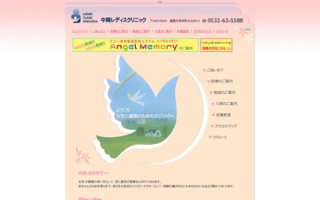 Nakaoka Ladies Clinic - 43-2 Oyama, Higashisaiwai-cho, Toyohashi, Aichi