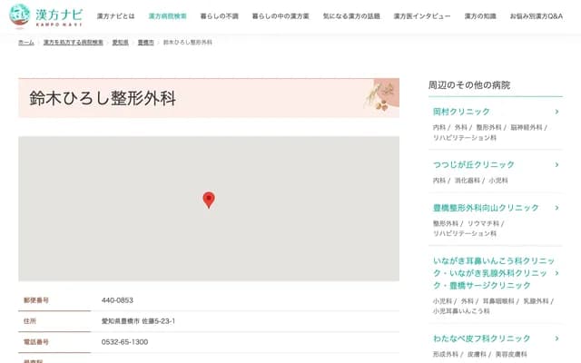 Suzuki Hiroshi Orthopedics - Sato, Toyohashi, Aichi