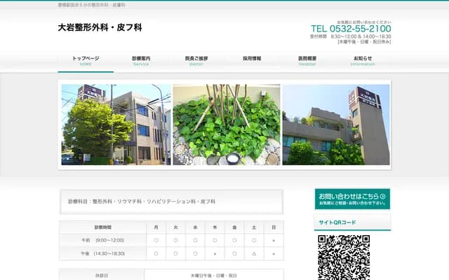 Oiwa Orthopedics & Dermatology - 115 Ohashi-dori 2-chome, Toyohashi, Aichi