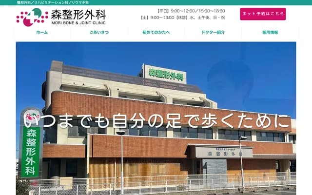 Mori Orthopedics - 45 Minamino-kawa, Asano, Ichinomiya, Aichi