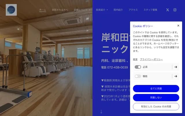 Kishiwada Hakuyokai Clinic - 4169 Habu-cho, Kishiwada, Osaka