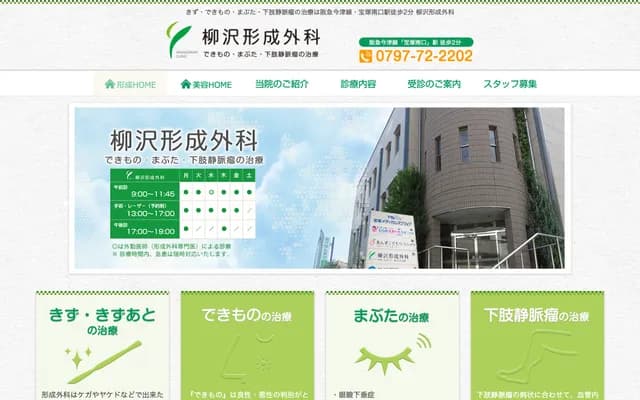 Yanagisawa Plastic Surgery - 1-8-26 Minamiguchi, Takarazuka, Hyogo