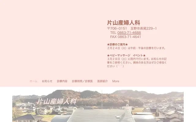 Katayama OB/GYN - 229-1 Nagao, Tamano, Okayama