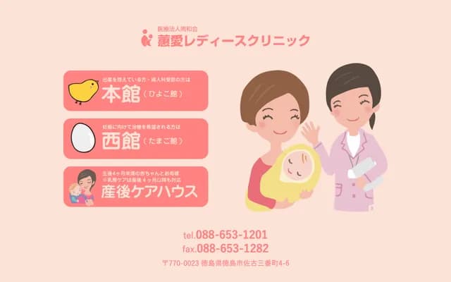 게이아이 레이디스 클리닉 - 도쿠시마현 도쿠시마시 사코 3반초 4-6