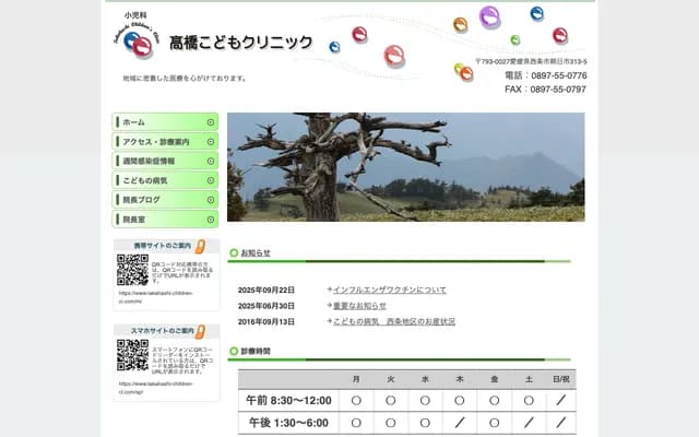 Takahashi Kodomo Clinic - 313-5 Tsuitachiichi, Saijo, Ehime