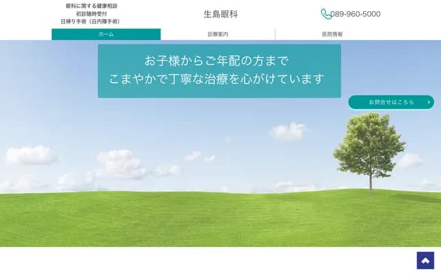 Ikushima Ophthalmology - 2-103-3 Noda, Toon, Ehime