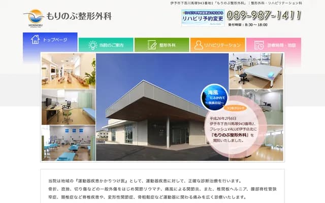 Morinobu Orthopedics - 943-1 Mazuka, Shimoagawa, Iyo, Ehime