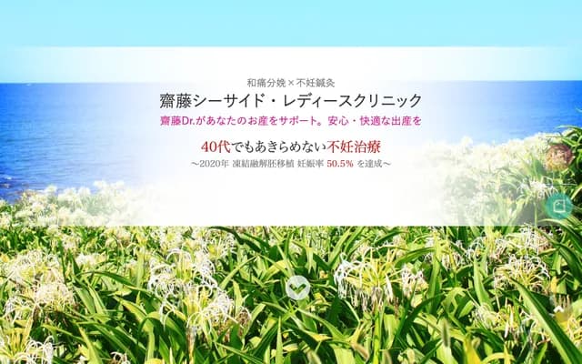 Saito Seaside Ladies Clinic - 852-57 Yamaga, Ashiya, Onga-gun, Fukuoka