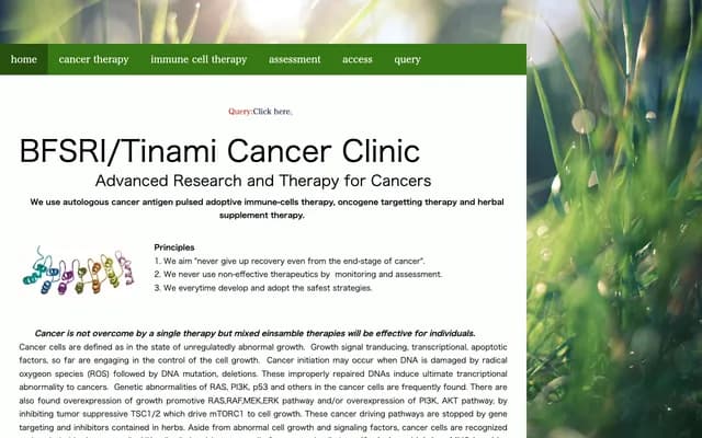 Chinami Oncology Internal Medicine Clinic - 292 Etsuji, Kasuya-machi, Kasuya-gun, Fukuoka