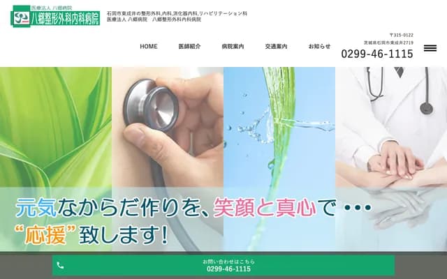 Yasato Orthopedics and Internal Medicine Hospital - 2719 Higashi-Narui, Ishioka, Ibaraki